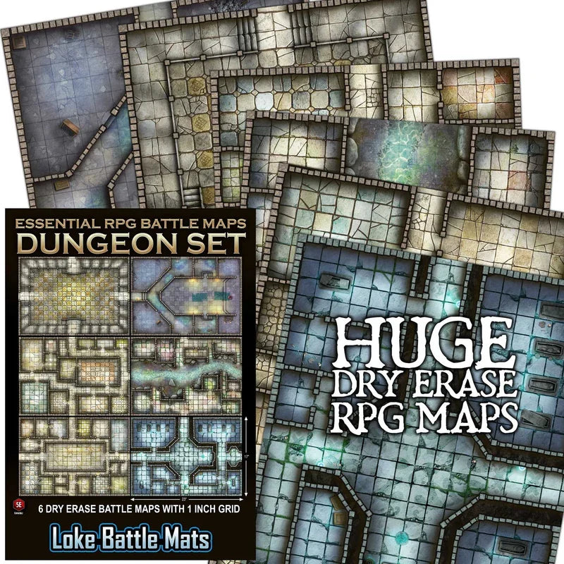 Loke Essential RPG Battle Maps Dungeon Set
