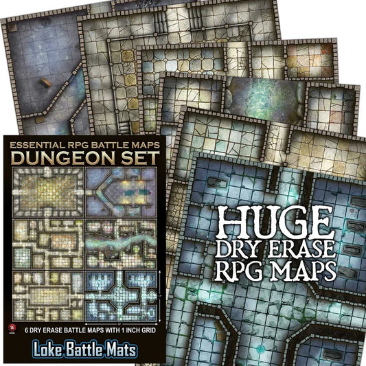 Loke Essential RPG Battle Maps Dungeon Set