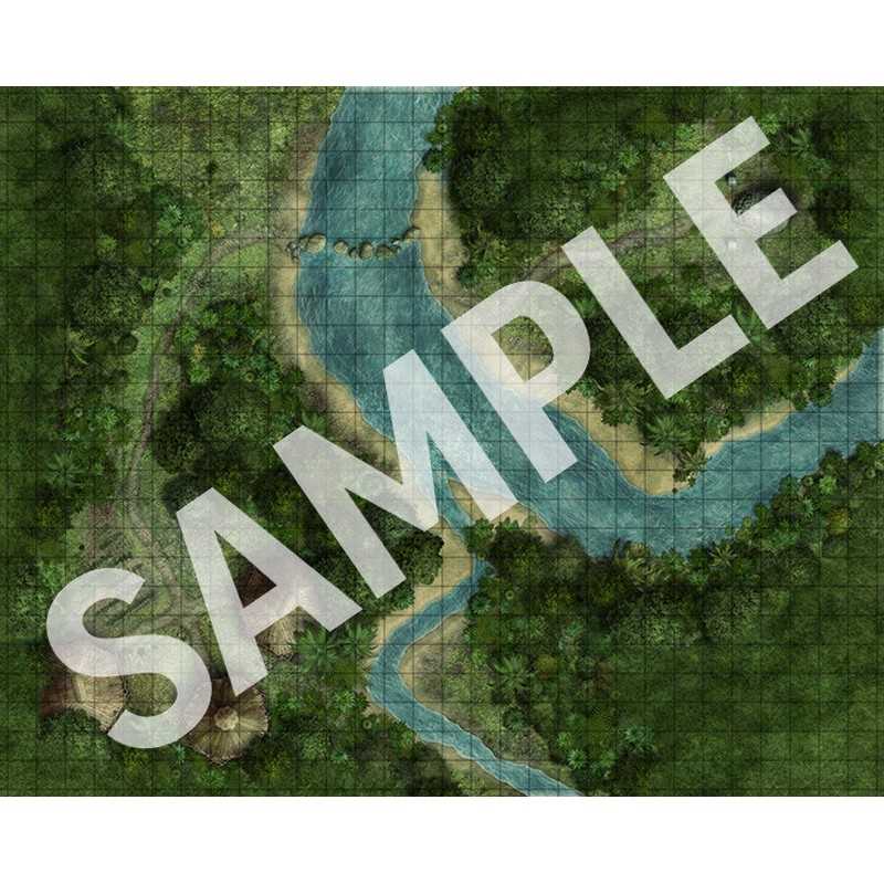 Pathfinder Flip-Mat: Wilderness Camps