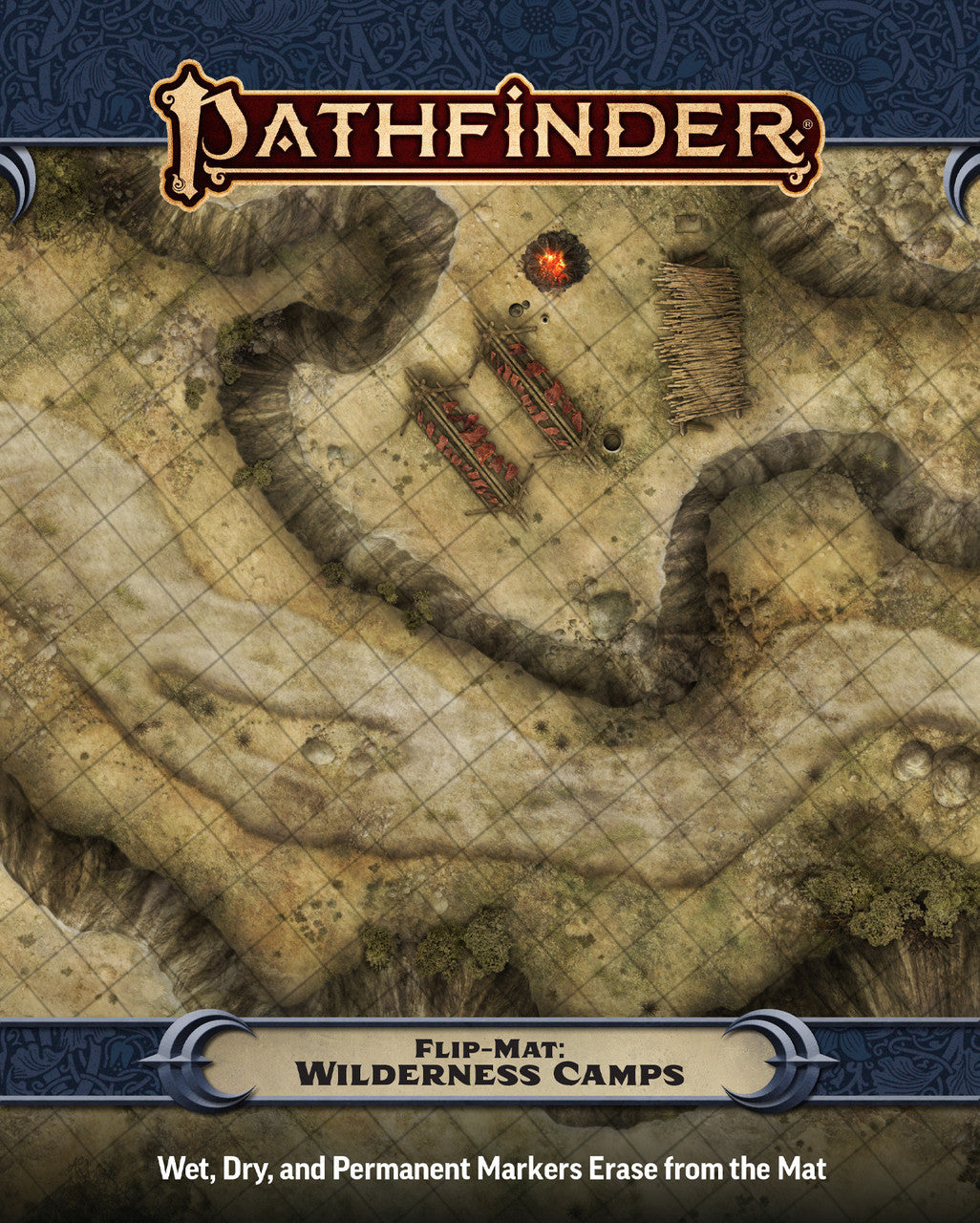 Pathfinder Flip-Mat: Wilderness Camps