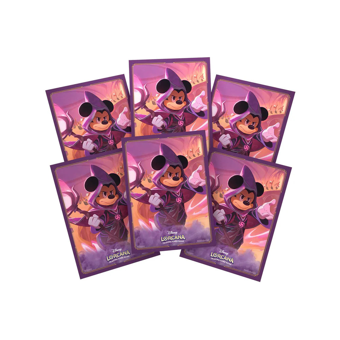 Lorcana Set 8 Sleeves - Mickey Mouse