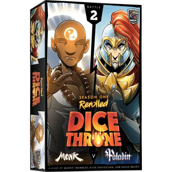 Dice Throne Season 1 Rerolled 2: Monk & Paladin