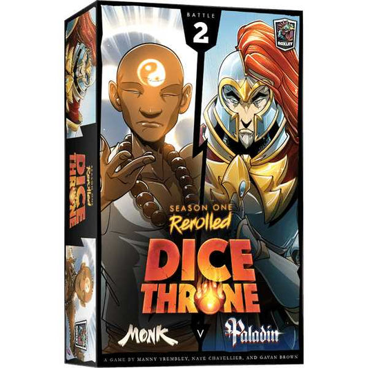 Dice Throne Season 1 Rerolled 2: Monk & Paladin