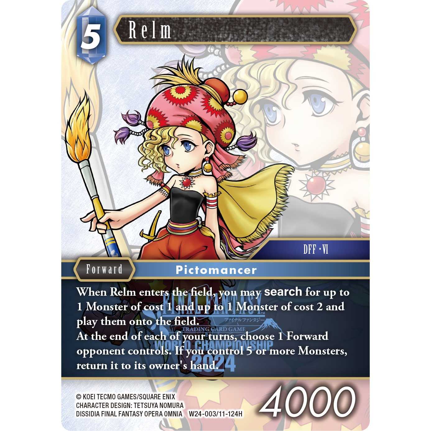 Final Fantasy TCG World Championship Deck 2024