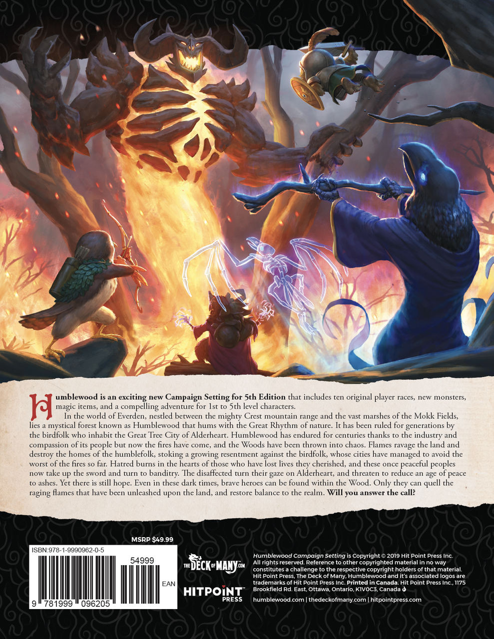 Humblewood Campaign Setting