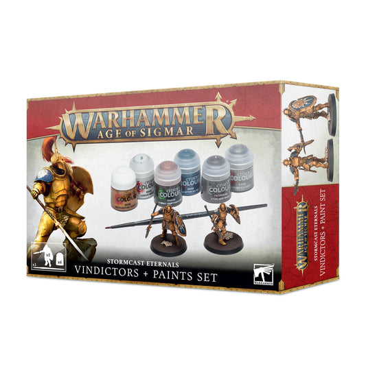 Age of Sigmar S/E + Paint Set ENG/SPA/PORT/LATV/Rm