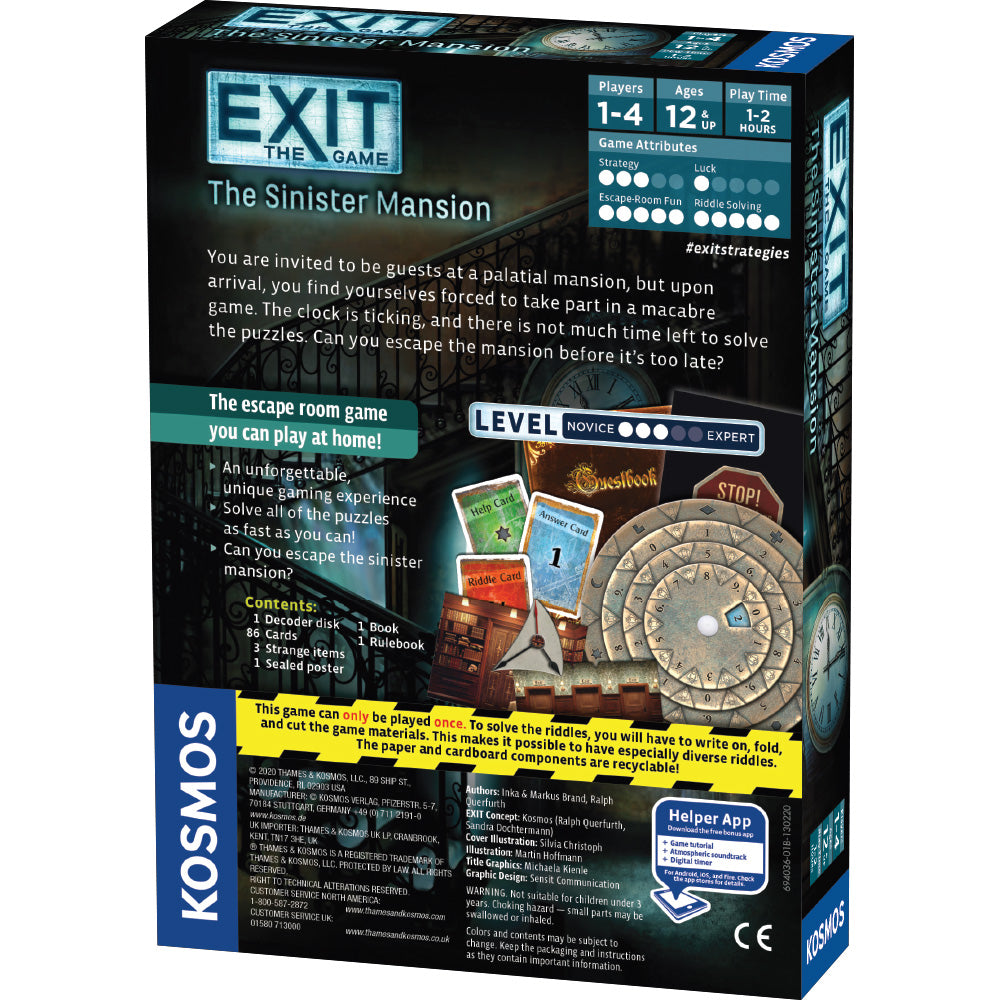 Exit - The Sinister Mansion