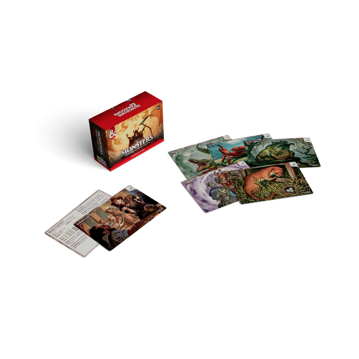Dungeons & Dragons Trove Monster Cards - Animals & NPCs