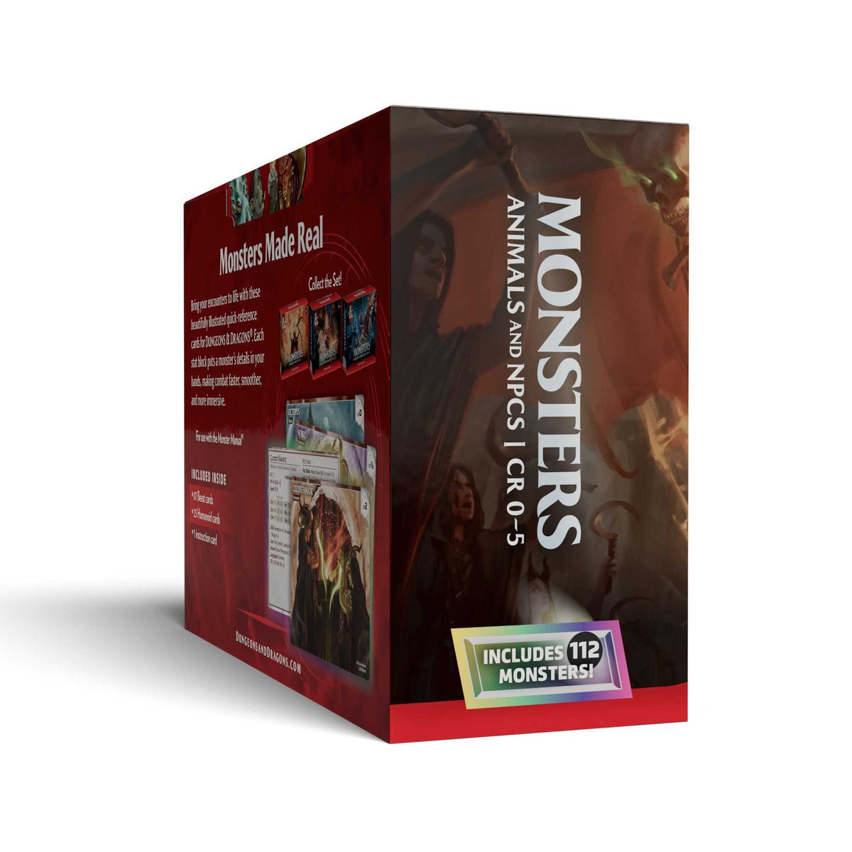 Dungeons & Dragons Trove Monster Cards - Animals & NPCs