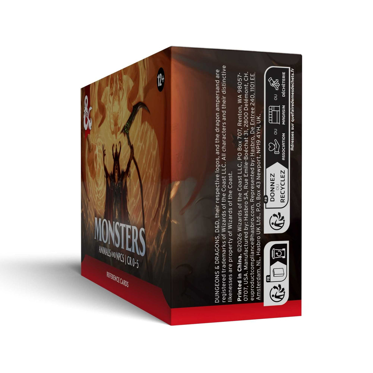 Dungeons & Dragons Trove Monster Cards - Animals & NPCs