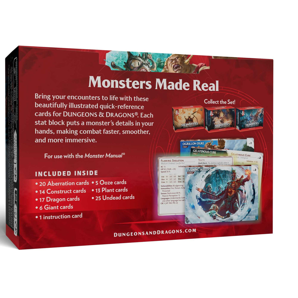 Dungeons & Dragons Trove Monster Cards - Fearsome & Ferocious