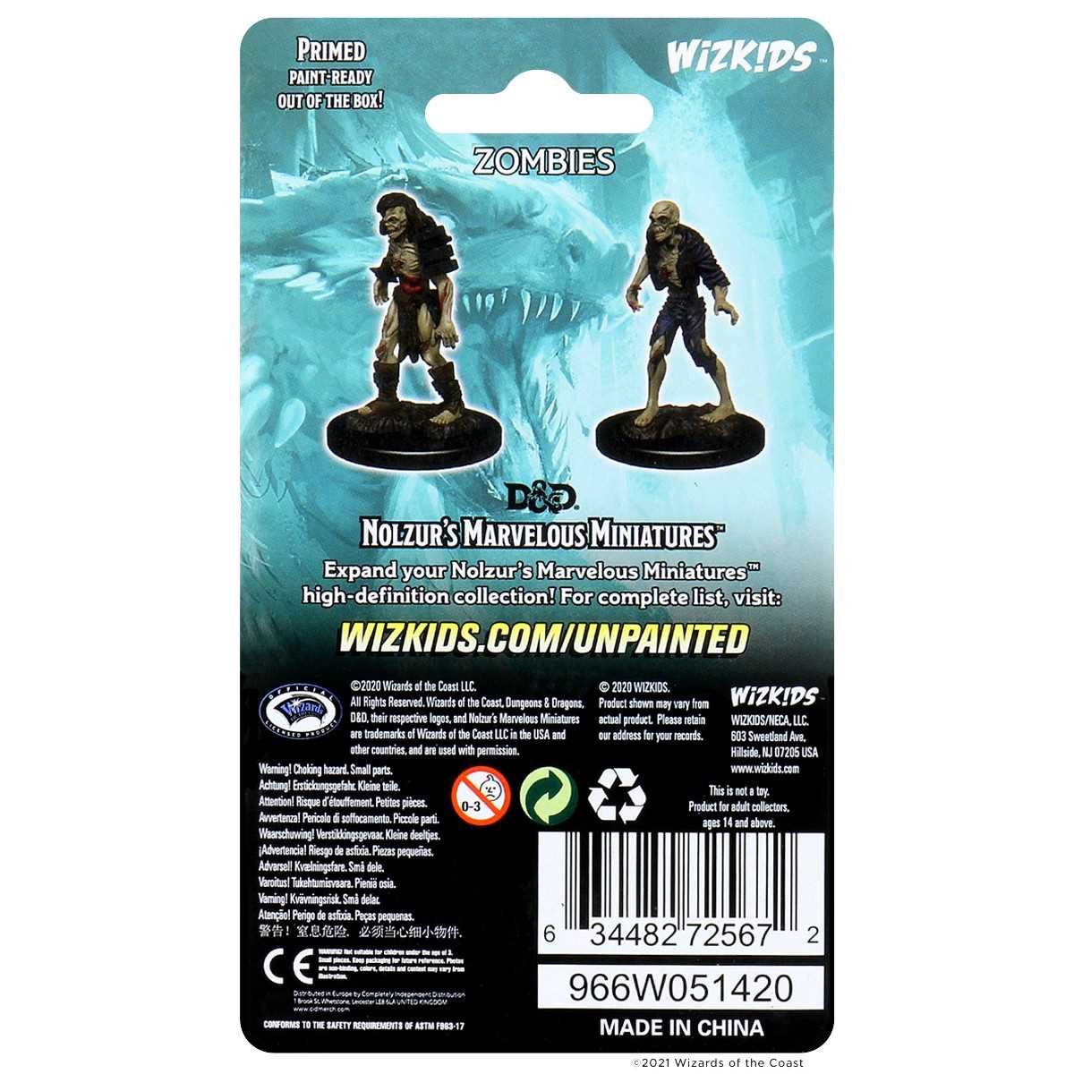 Nolzurs Marvelous Miniatures Zombies