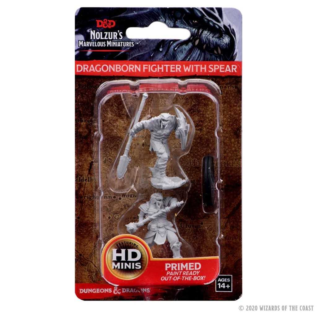 Nolzurs Marvelous Miniatures Dragonborn Male Fighter