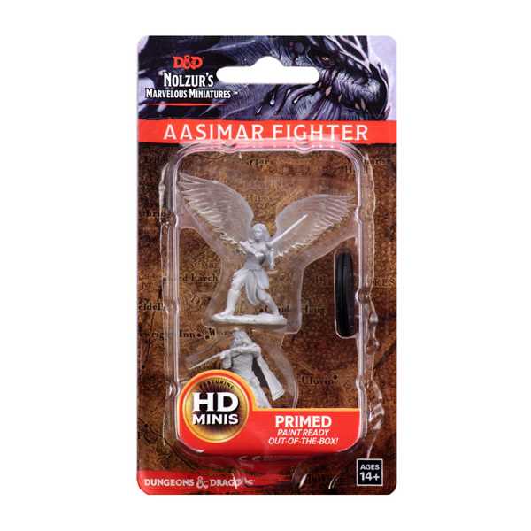 Nolzurs Marvelous Miniatures Female Aasimar Fighter