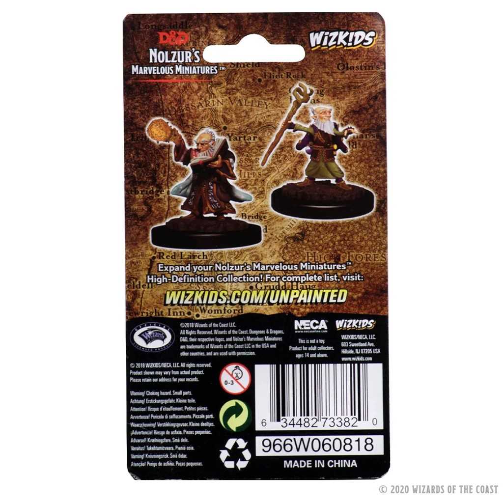 Nolzurs Marvelous Miniatures Male Gnome Wizard