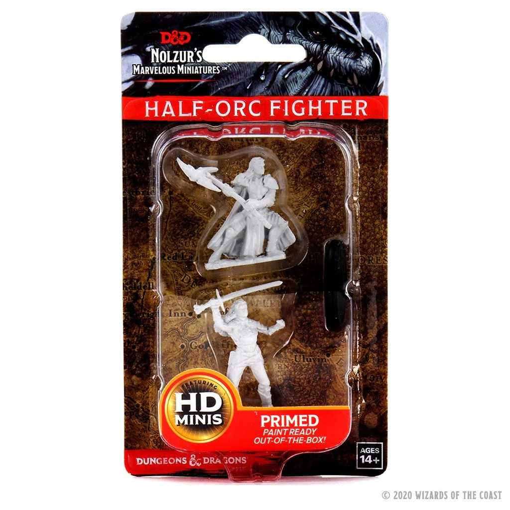 Nolzurs Marvelous Miniatures Female Half-Orc Fighter