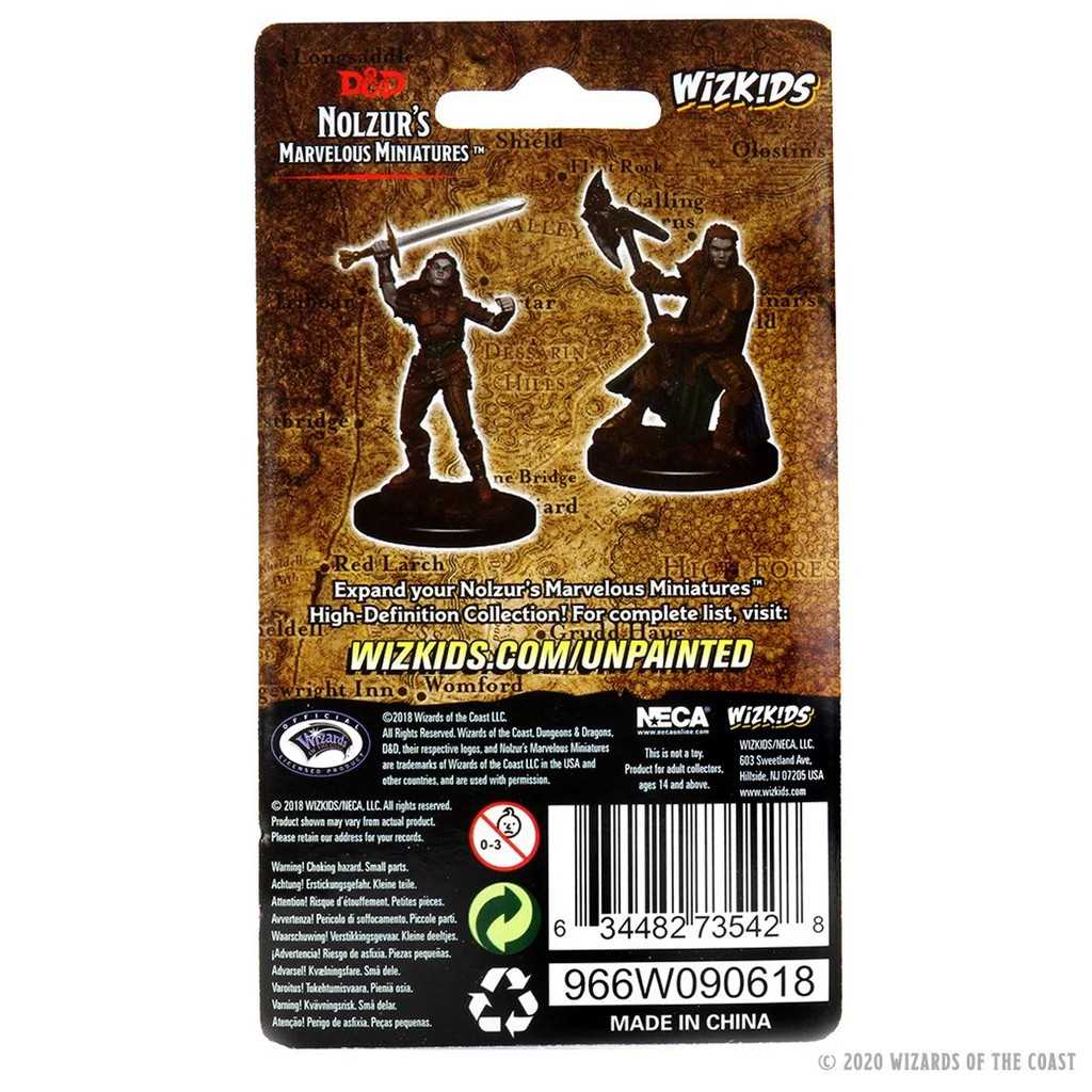 Nolzurs Marvelous Miniatures Female Half-Orc Fighter