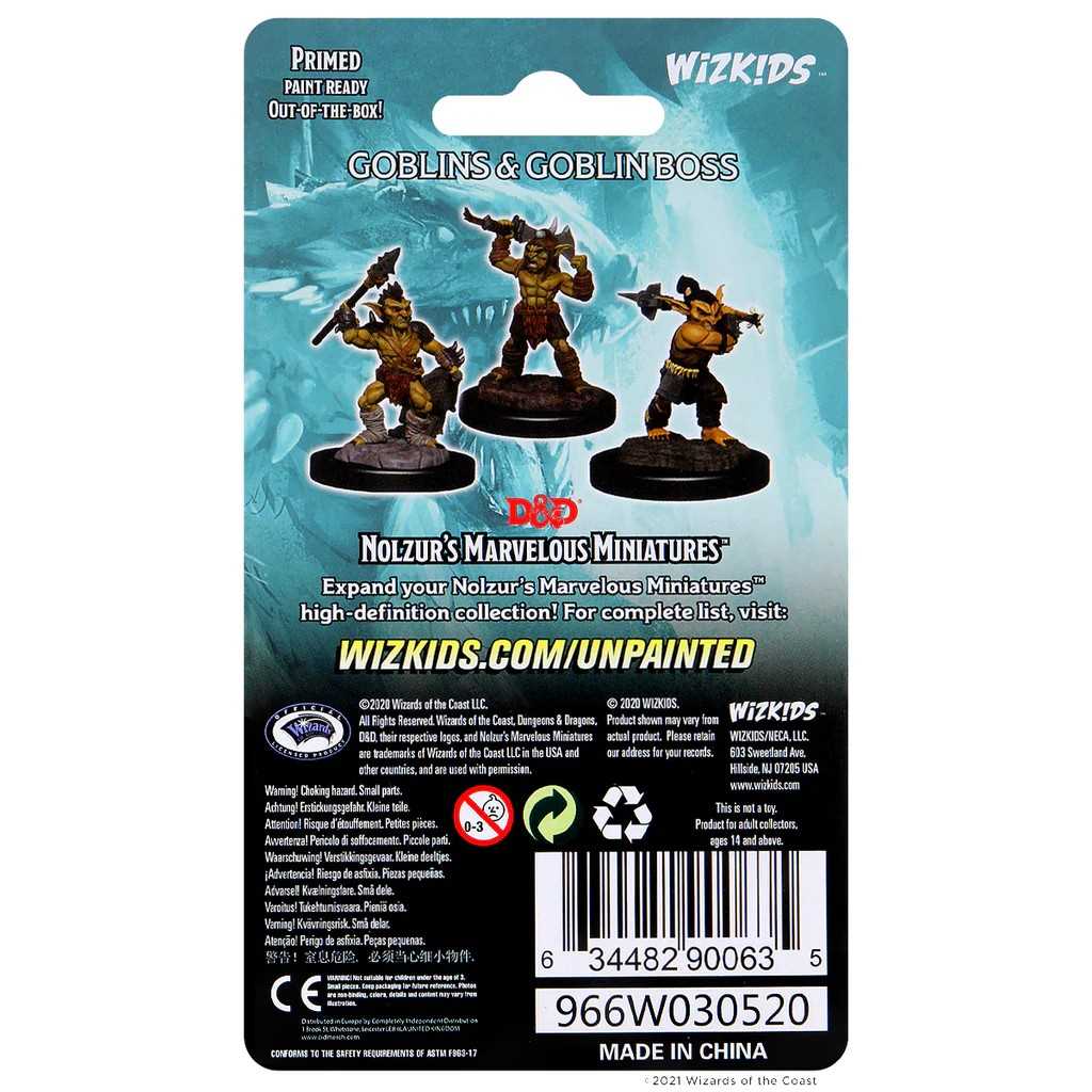 Nolzurs Marvelous Miniatures Goblins & Goblin Boss