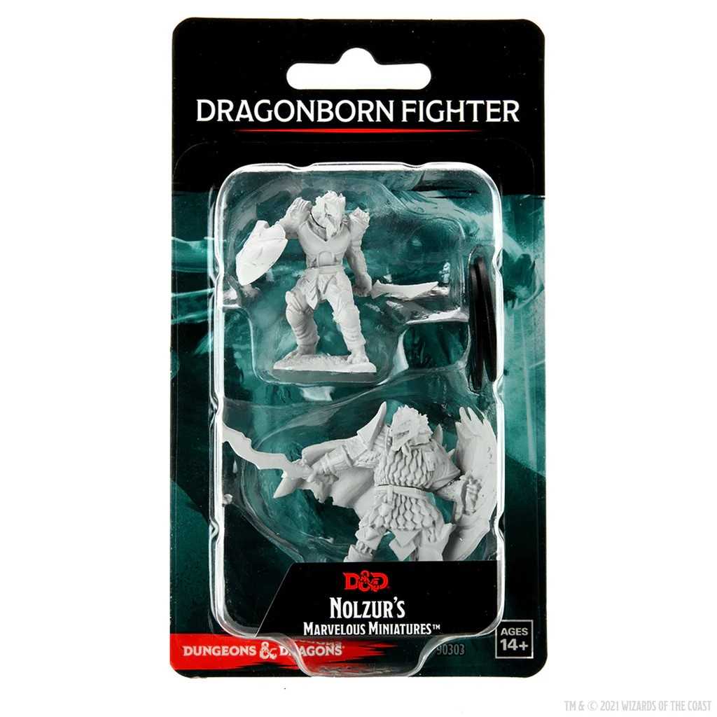 Nolzurs Marvelous Miniatures Dragonborn Fighter Male