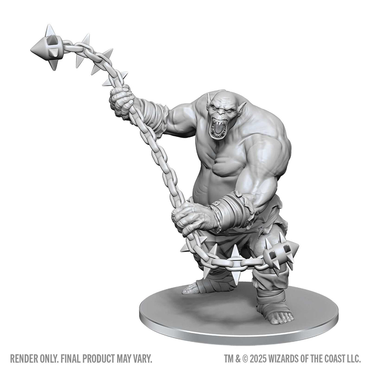 Nolzurs Marvelous Miniatures Ogre Chain Brute - Wave 28