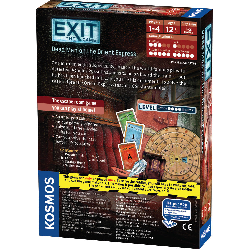 Exit - Dead Man on the Orient Express