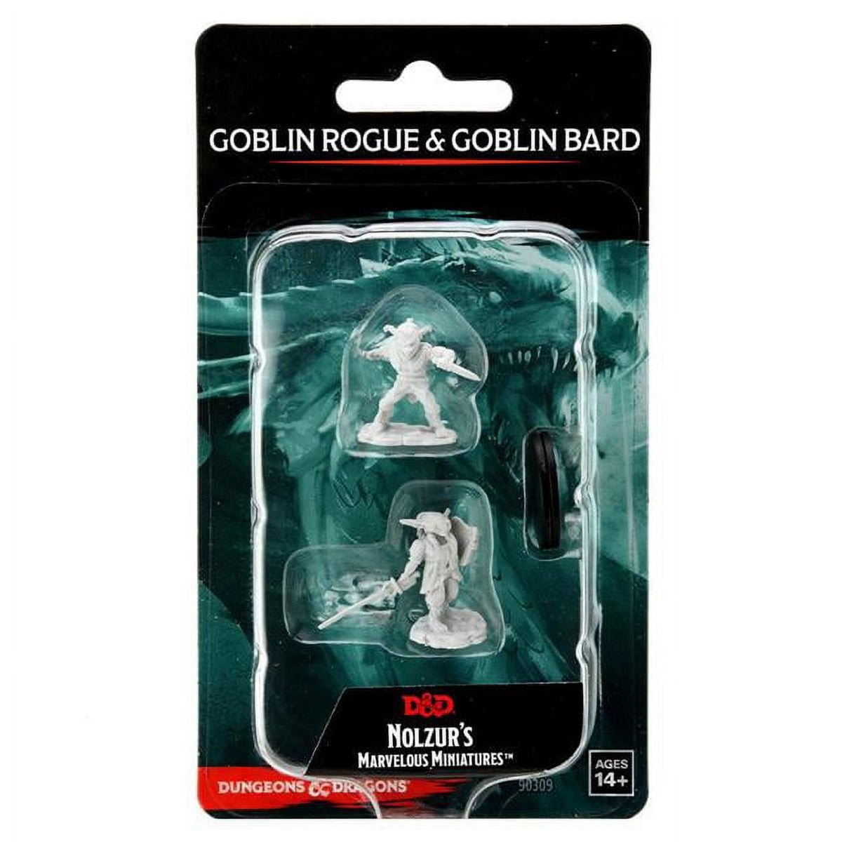 Nolzurs Marvelous Miniatures Male Goblin Rogue & Female Goblin Bard