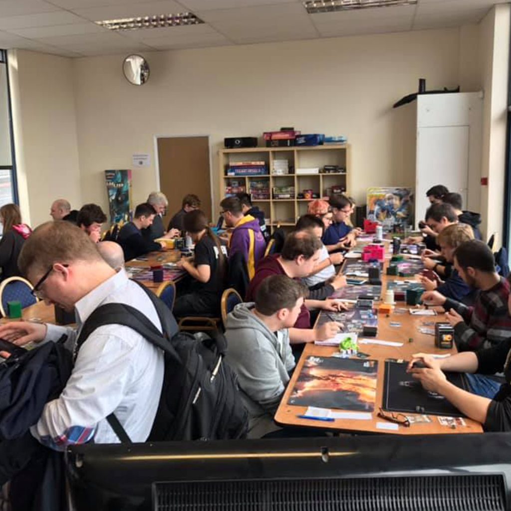 An event in progress at The Dice Cup