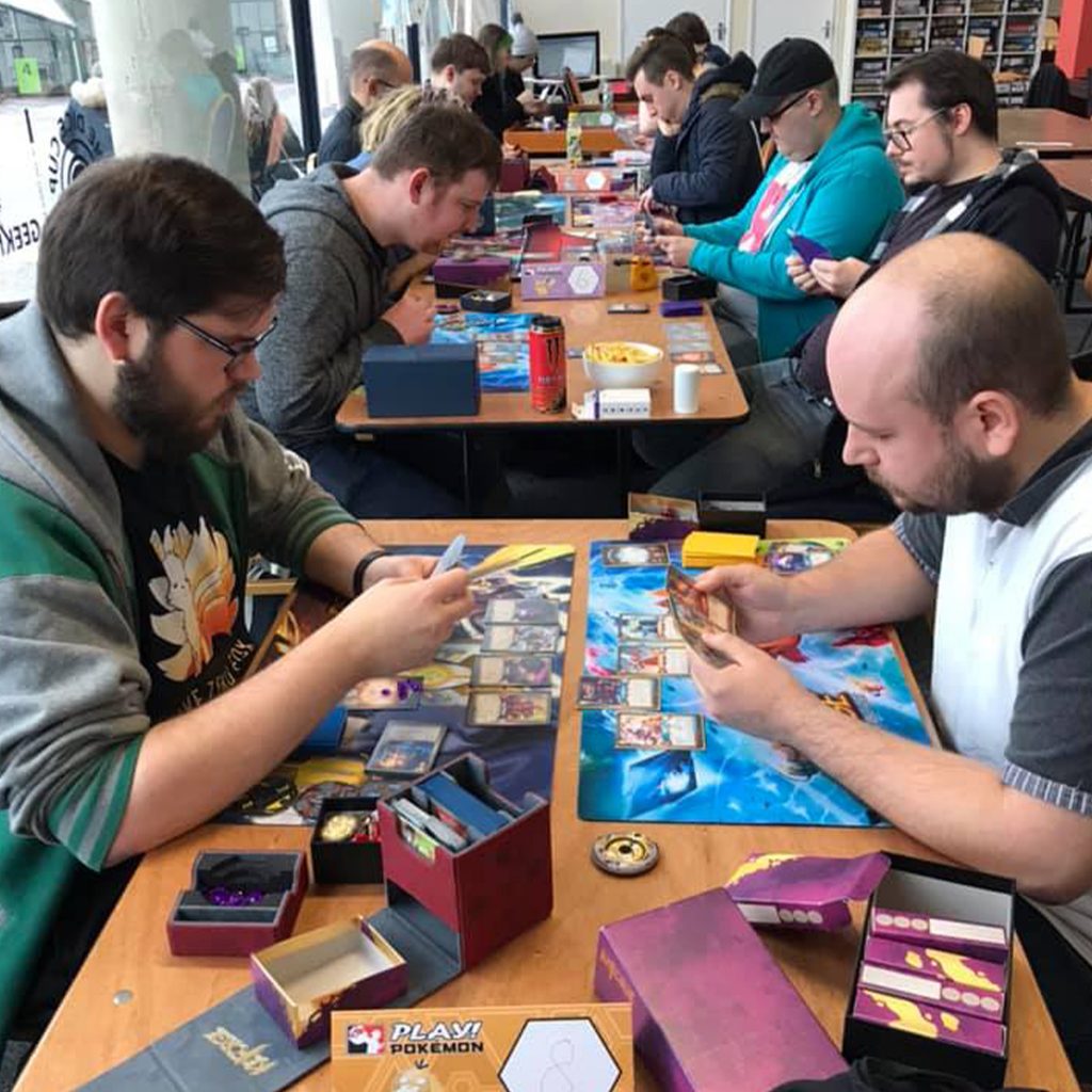 Pokemon trading card game event
