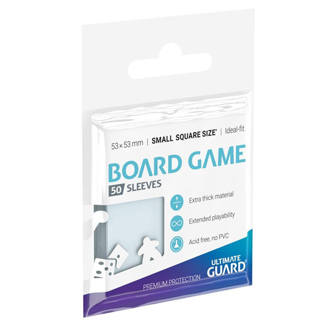 Ultimate Guard Premium Sleeves for BoardGame Cards Small Square (50)