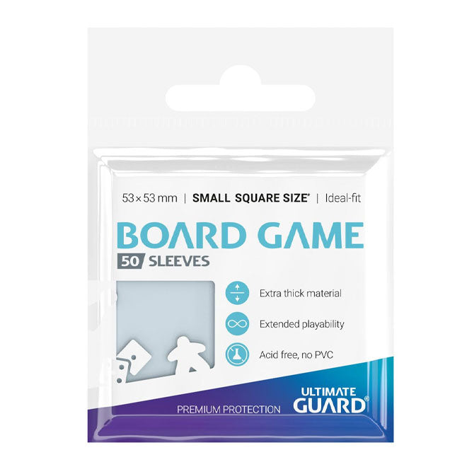Ultimate Guard Premium Sleeves for BoardGame Cards Small Square (50)