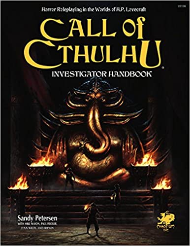 Call of Cthulhu RPG - Investigator