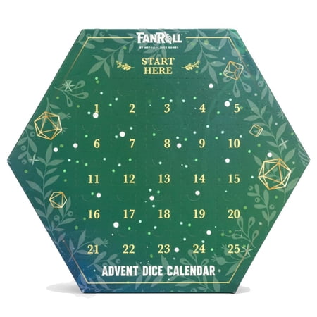 FanRoll Holiday Dice Advent Calendar 2025