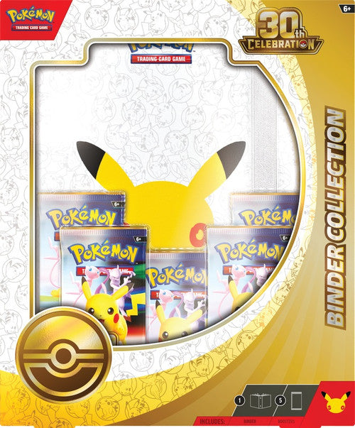 Pokemon 30th Anniversary Celebration Binder Collection Pre Order