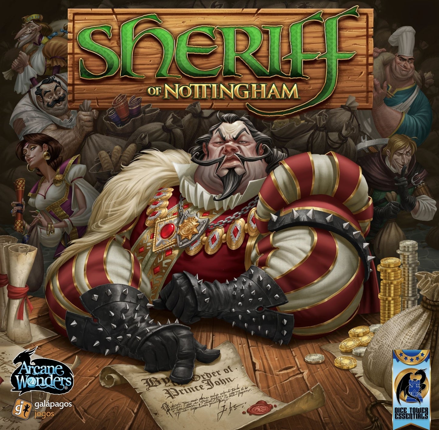 Sheriff of Nottingham board game box