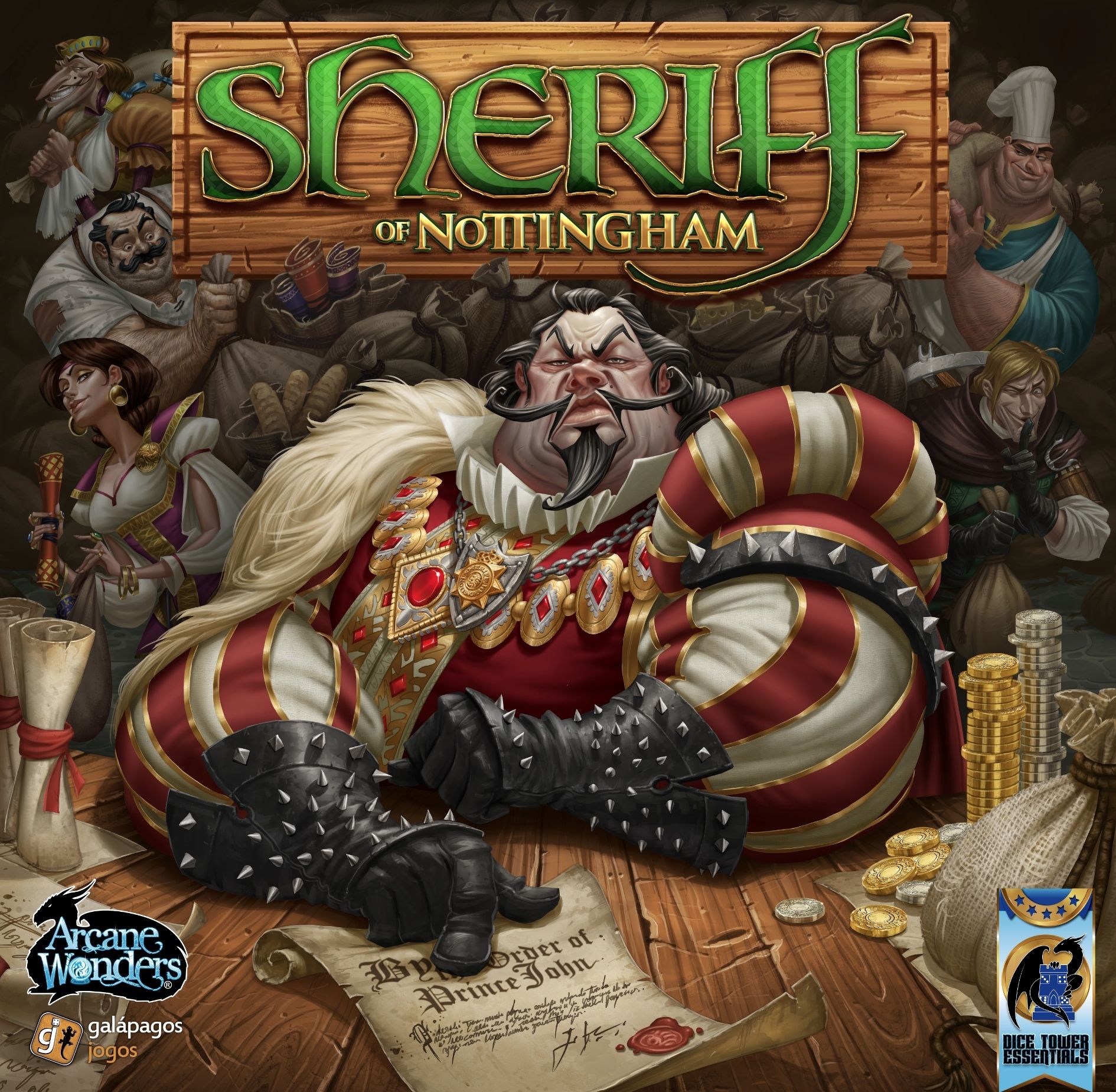 Sheriff of Nottingham board game box