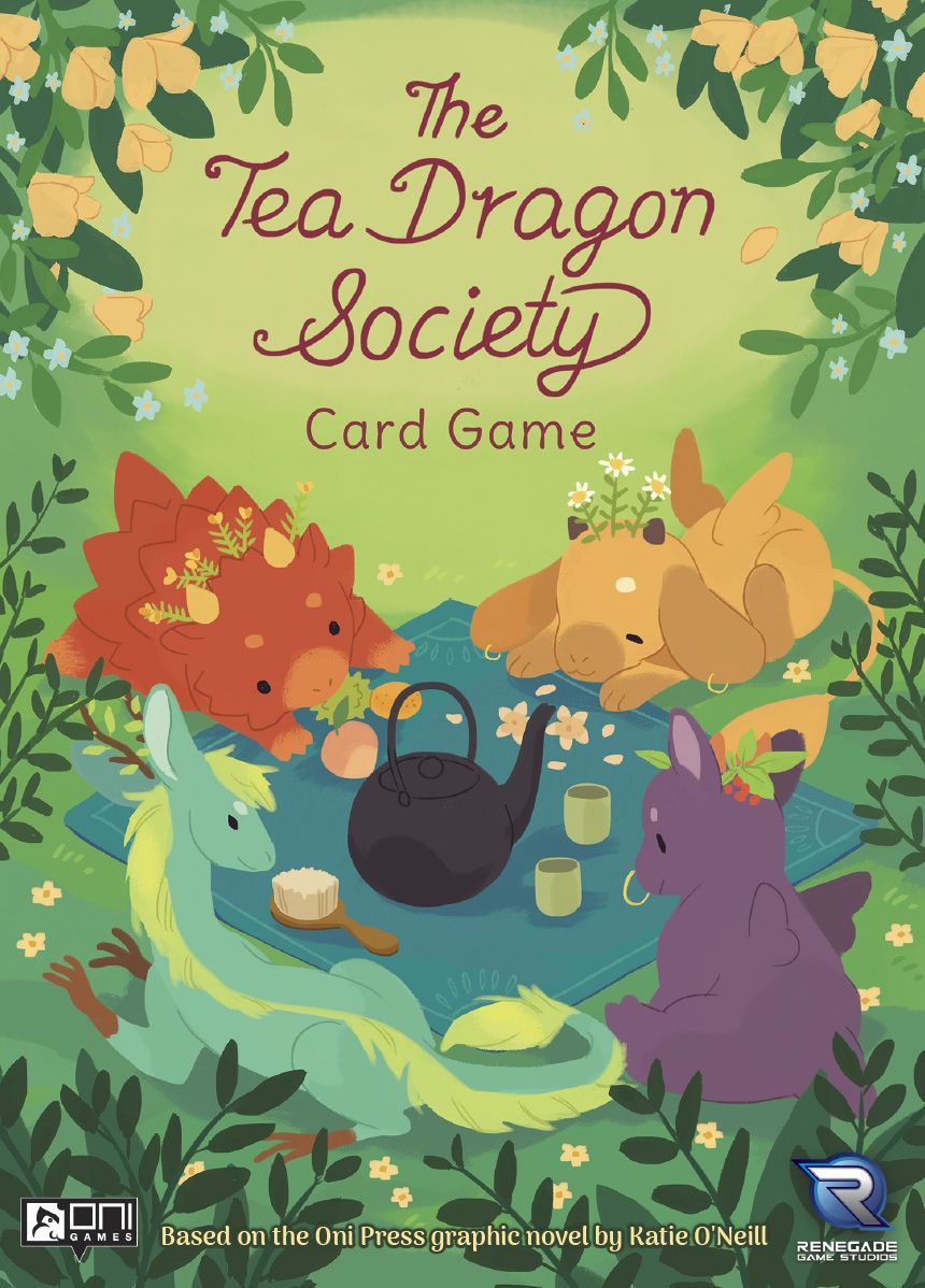 The Tea Dragon Society Card Game board game box