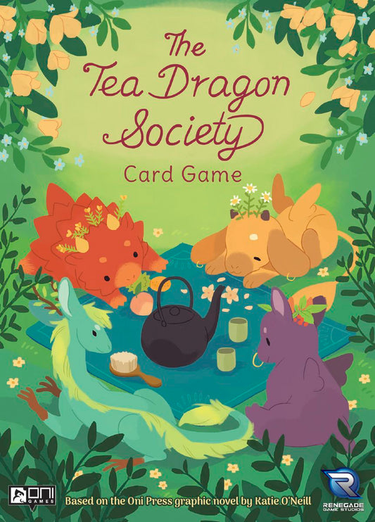 The Tea Dragon Society Card Game board game box