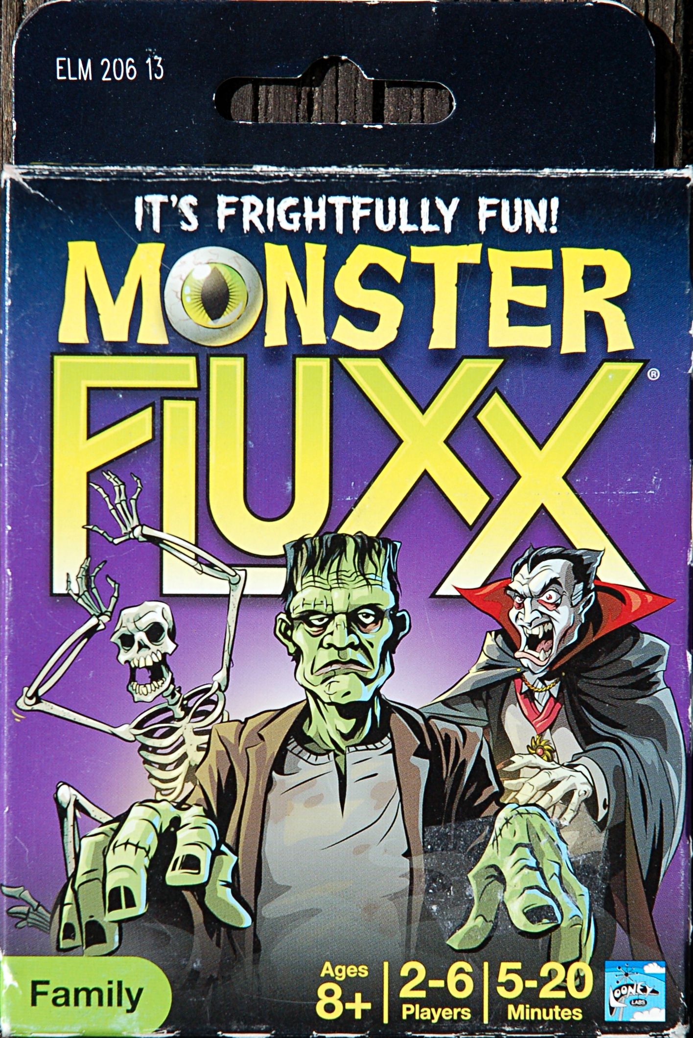 Monster Fluxx board game box