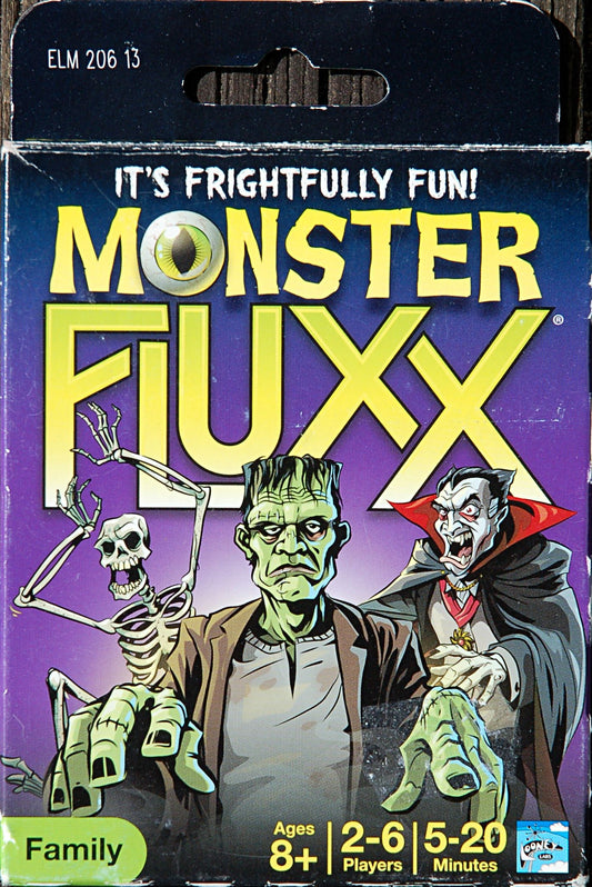 Monster Fluxx board game box