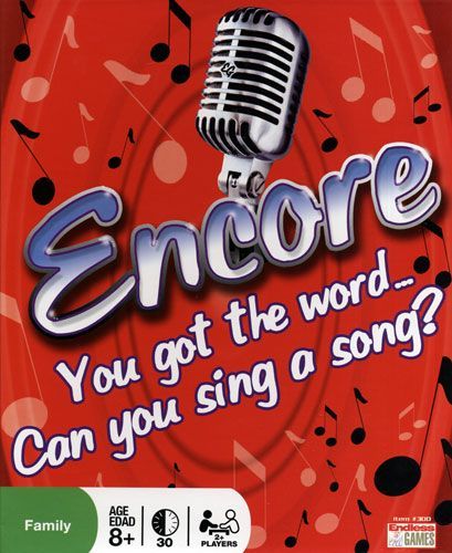 Encore board game box