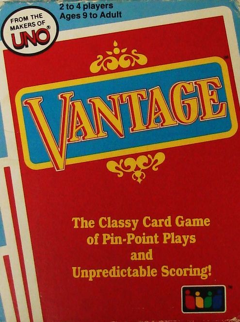 Vantage board game box