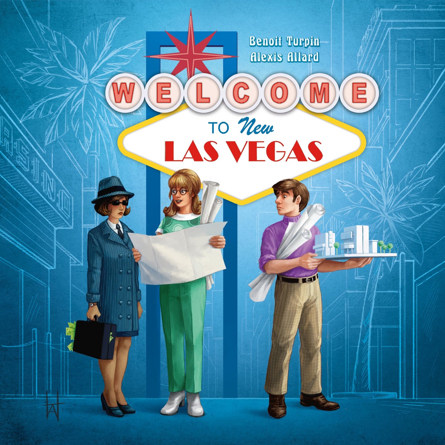 Welcome to New Las Vegas board game box