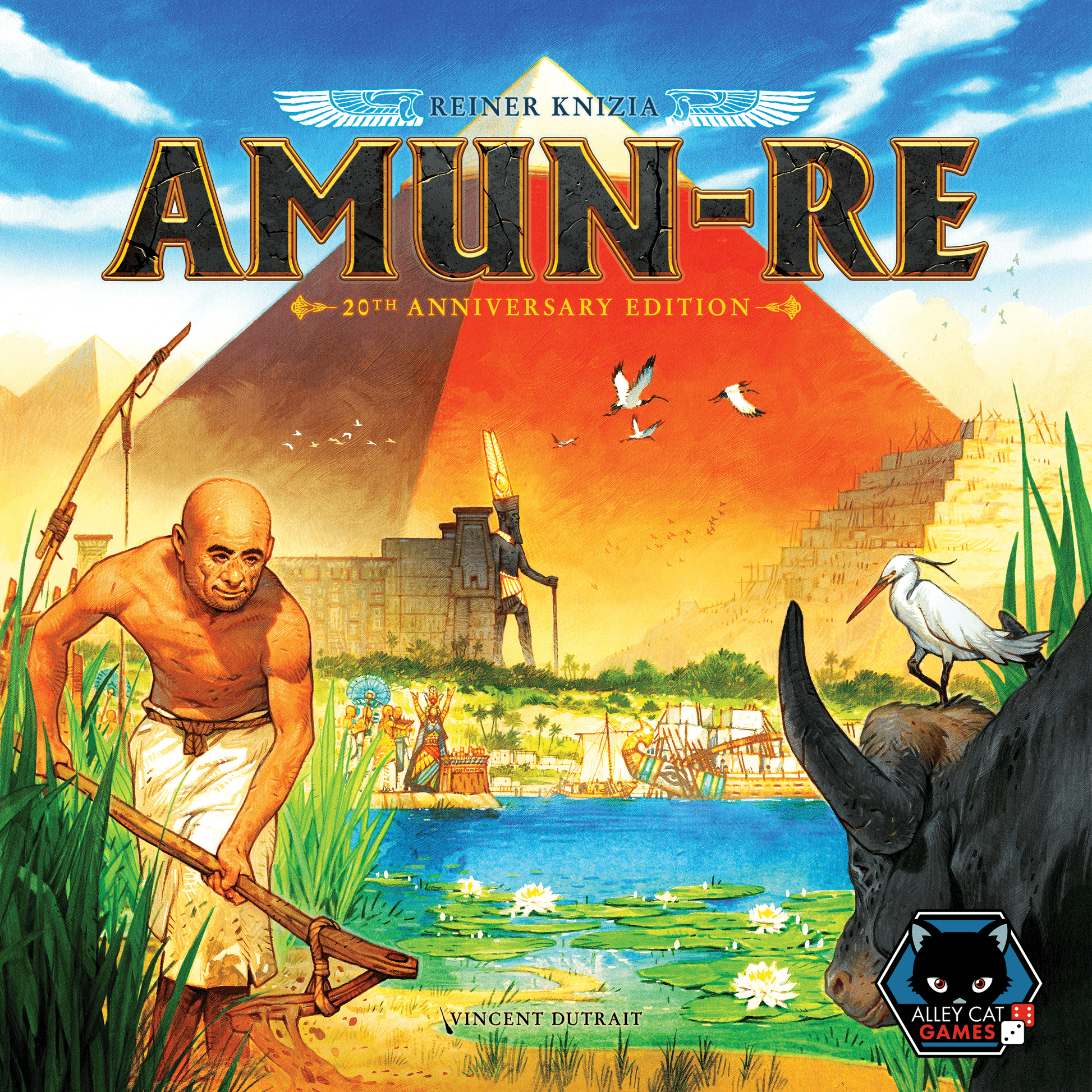 Amun-Re: 20th Anniversary Edition board game box