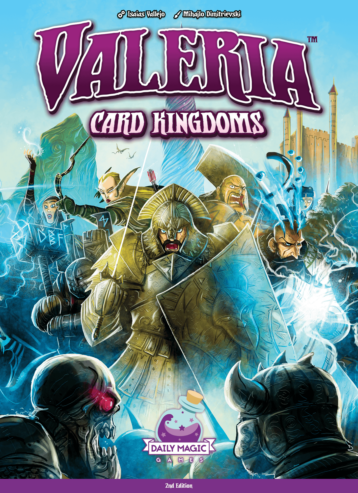 Valeria: Card Kingdoms board game box