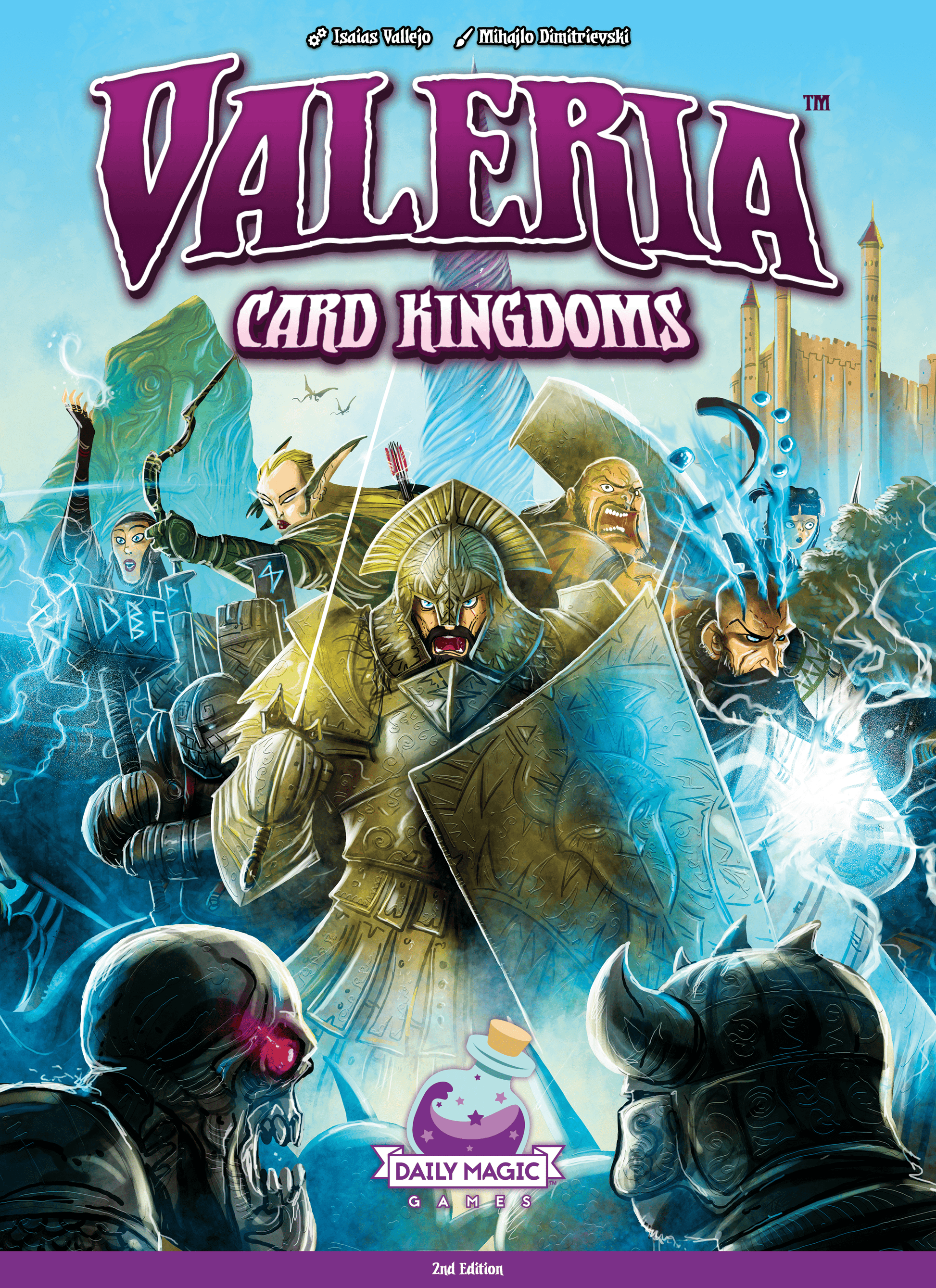 Valeria: Card Kingdoms board game box