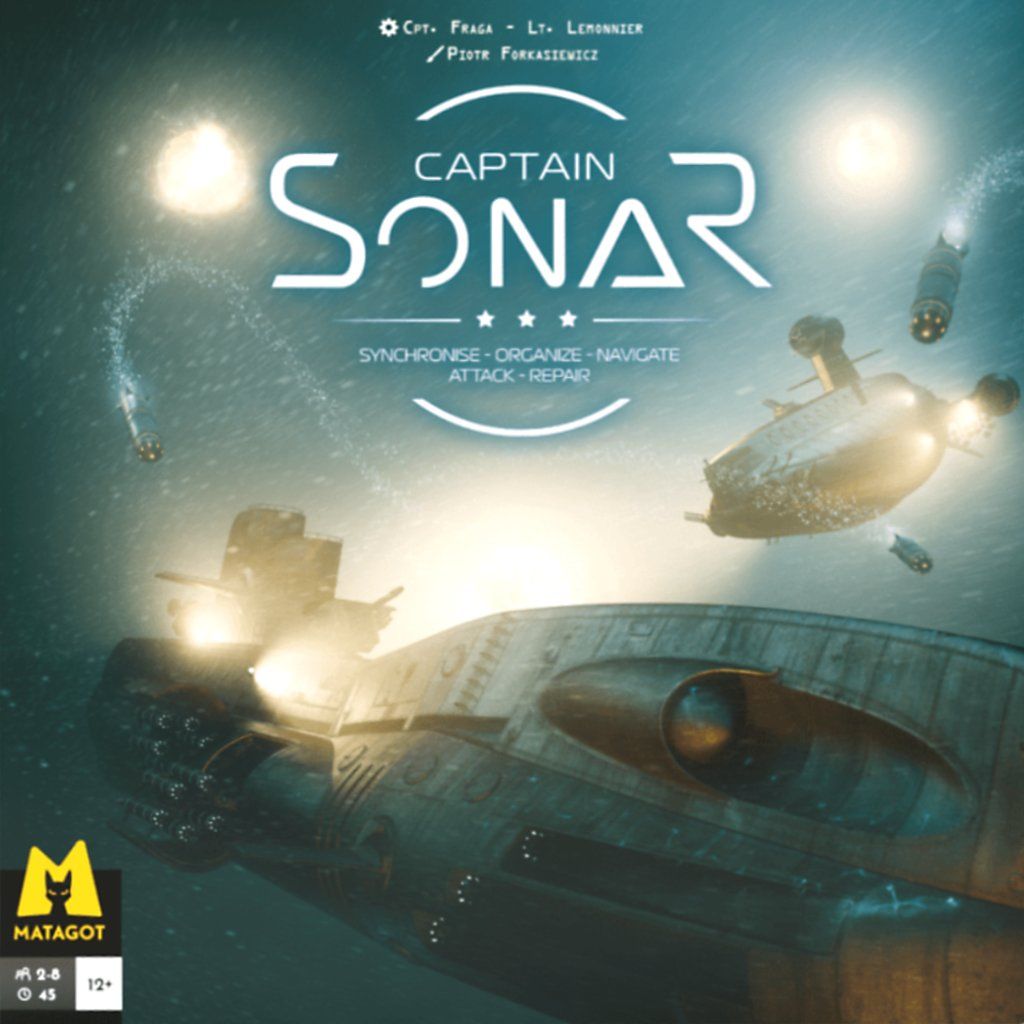 Captain Sonar board game box