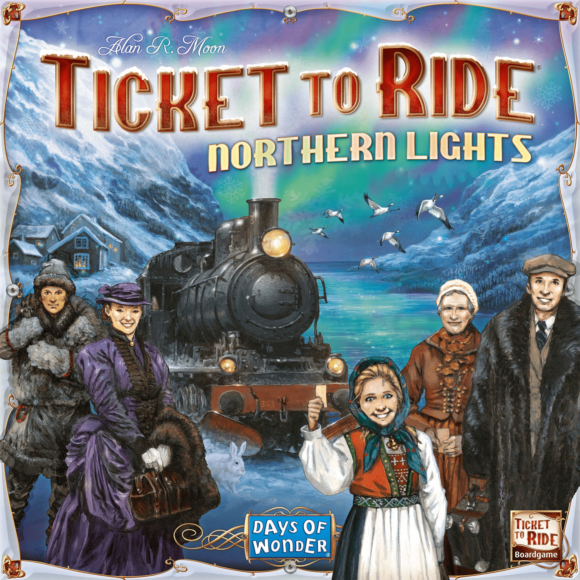 Ticket to Ride: Northern Lights board game box