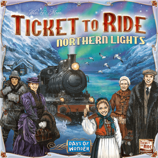 Ticket to Ride: Northern Lights board game box