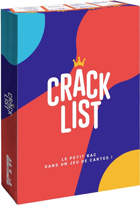 Crack List board game box