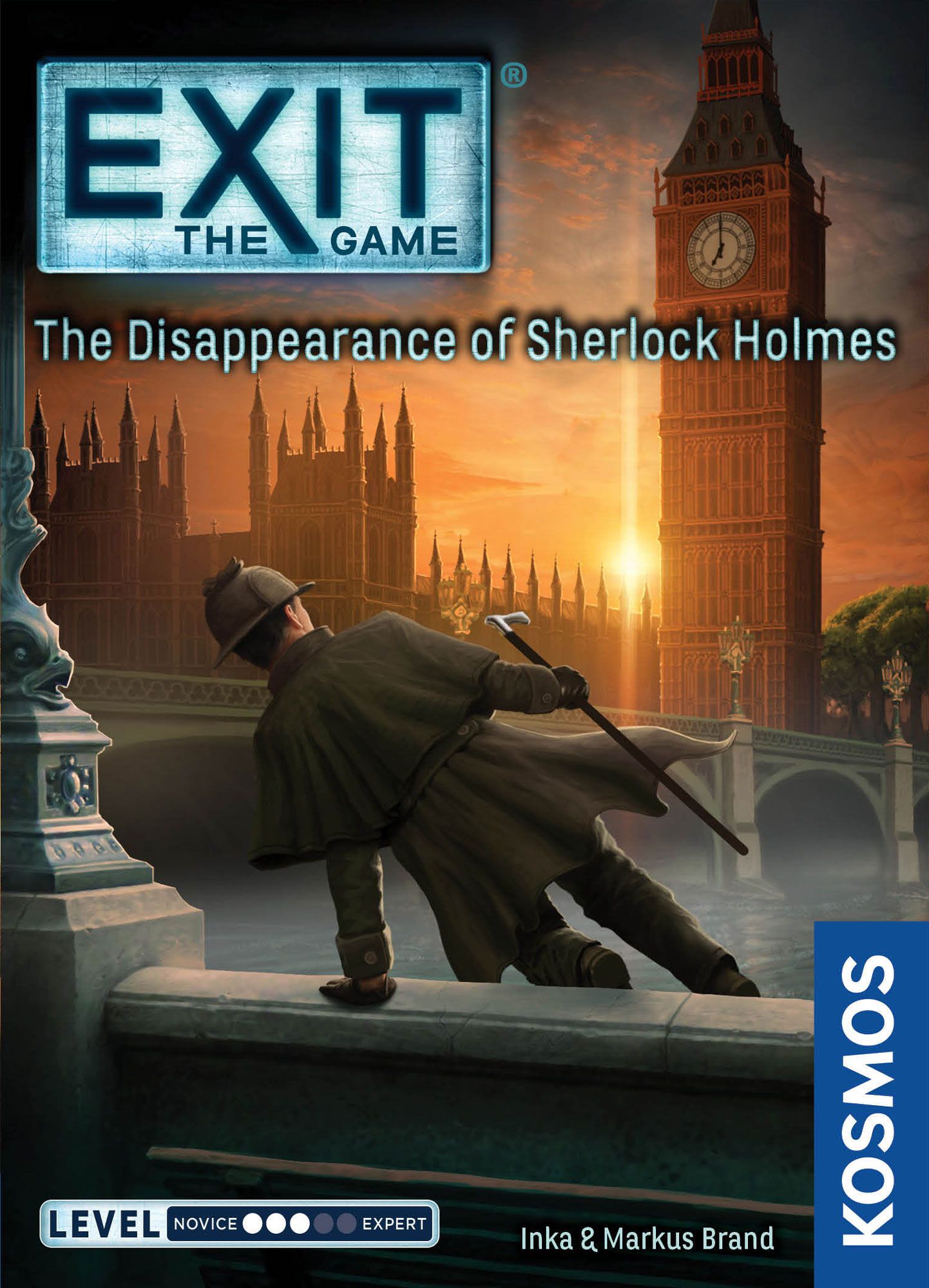 EXIT: The Game – The Disappearance of Sherlock Holmes board game box